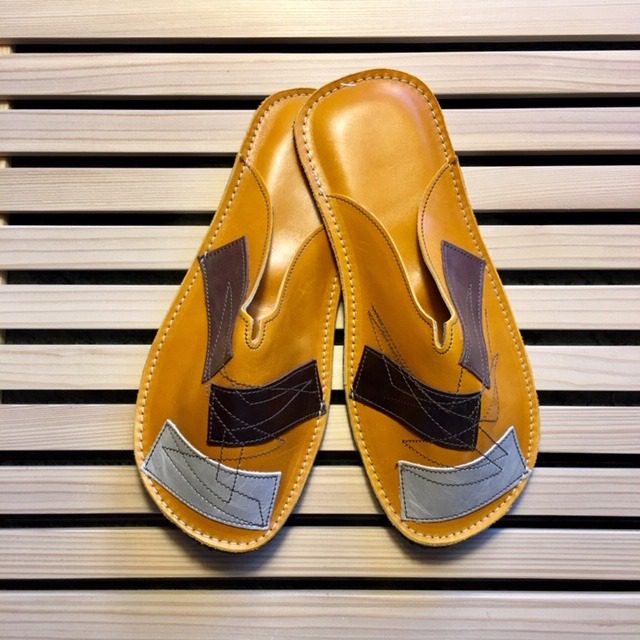 Usnjeni sobni copati KLIF 41-42