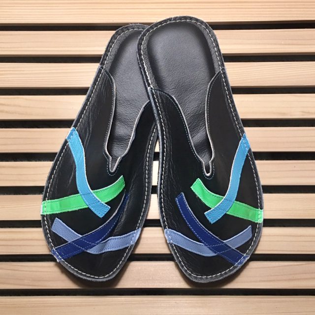 Usnjeni sobni copati KLIF 41-42