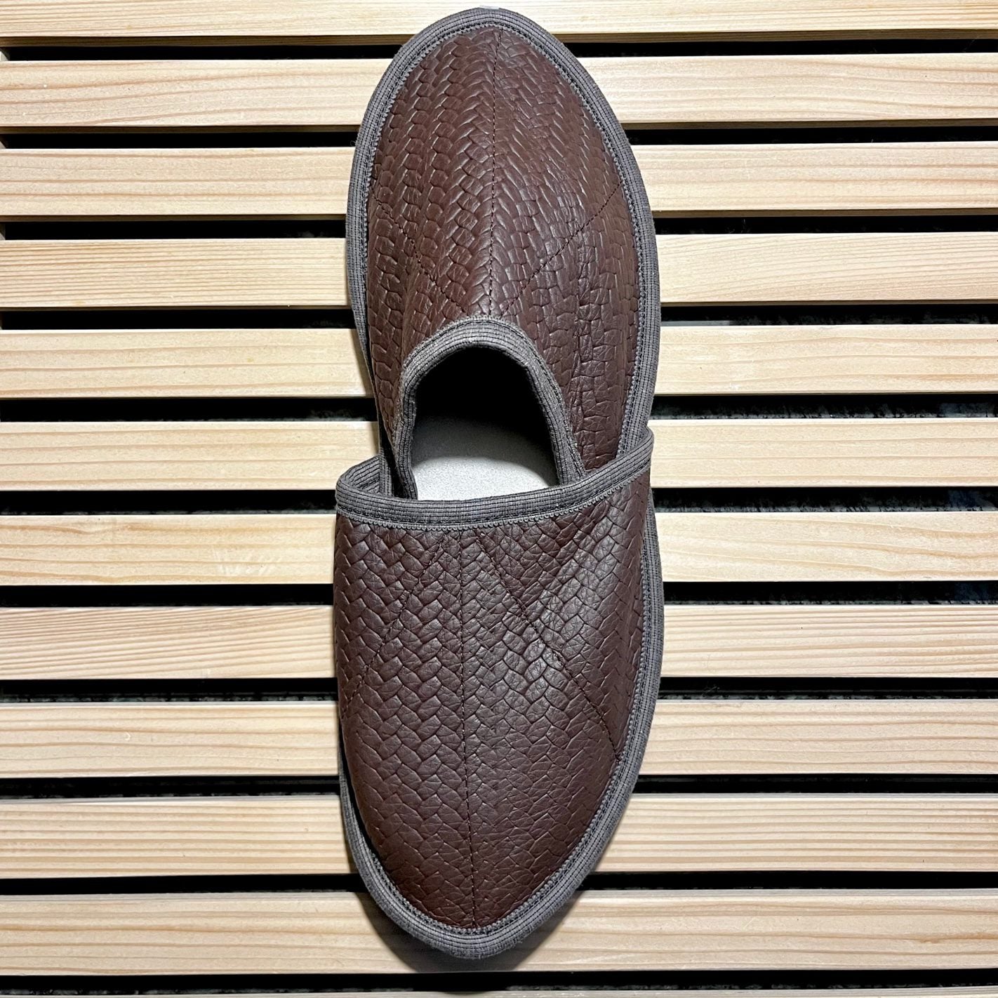 Usnjeni sobni copati 45-46