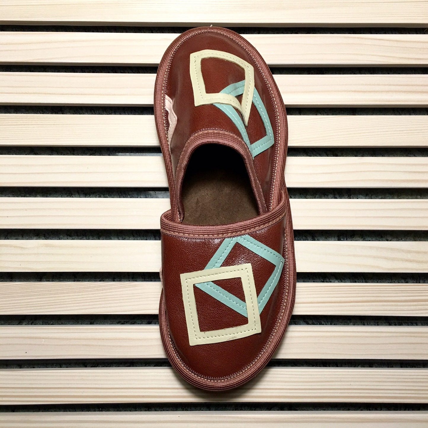 Usnjeni sobni copati 39-40