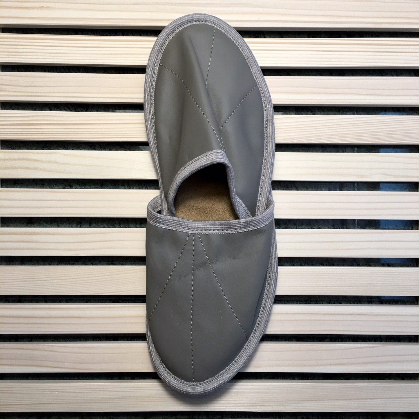 Usnjeni sobni copati 45-46