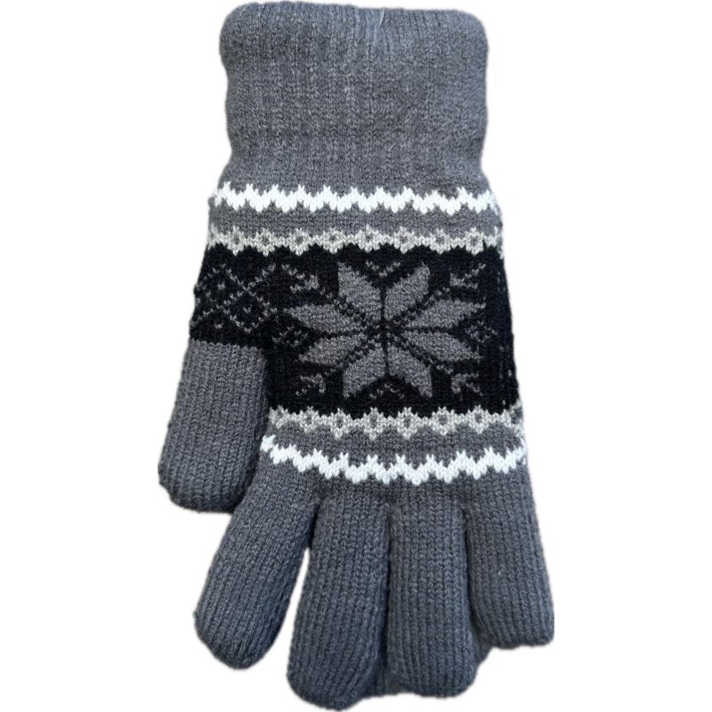 Rokavice ženske TERMO TEMNO SIVA