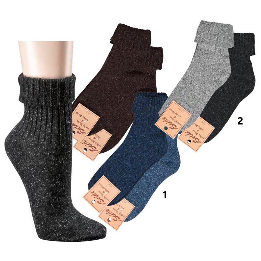 Ženske volnene nogavice VOLNA - SVILA