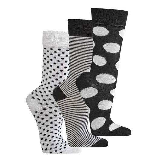 Bambus nogavice BLACK&WHITE