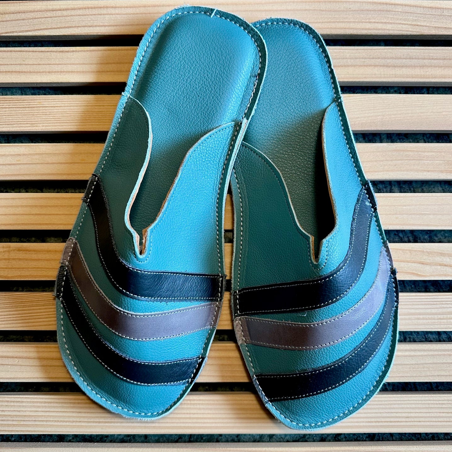 Usnjeni sobni copati KLIF 43-44