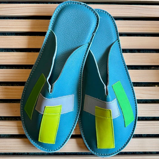 Usnjeni sobni copati KLIF 45-46