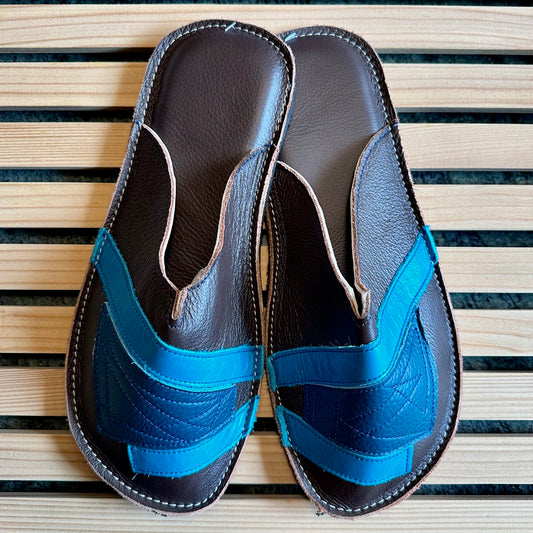 Usnjeni sobni copati KLIF 41-42