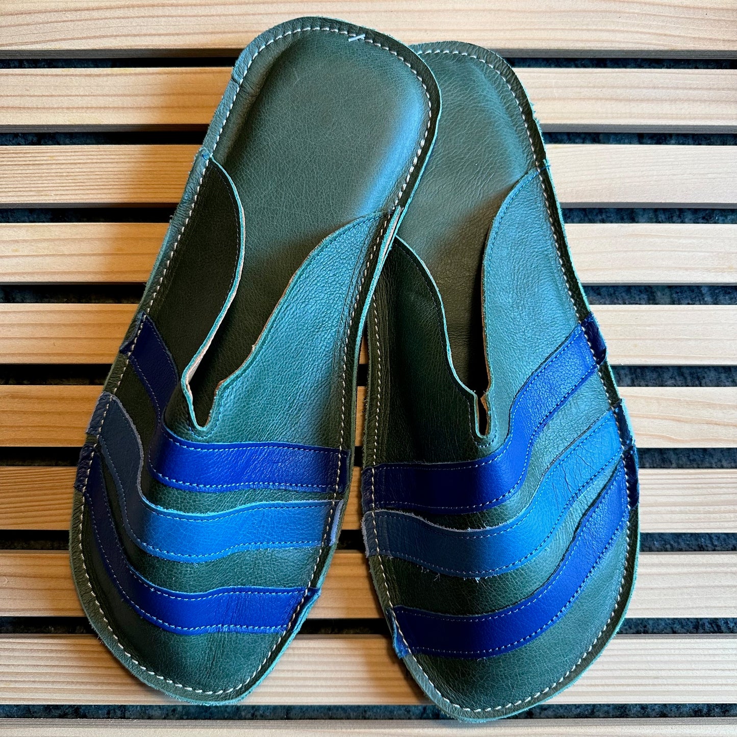 Usnjeni sobni copati KLIF 43-44