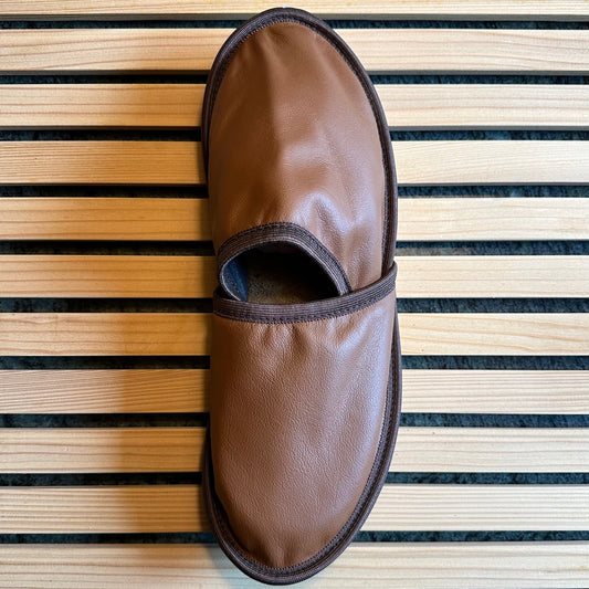 Usnjeni sobni copati 45-46