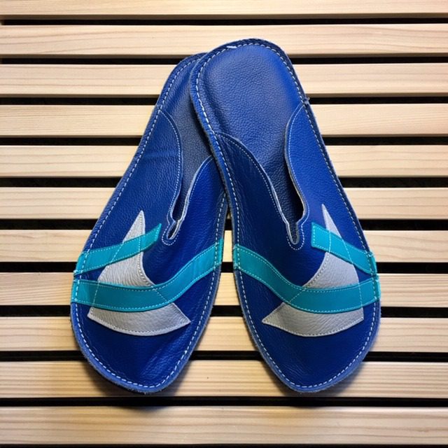 Usnjeni sobni copati KLIF 43-44