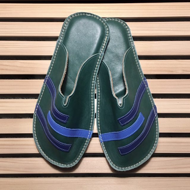 Usnjeni sobni copati KLIF 41-42