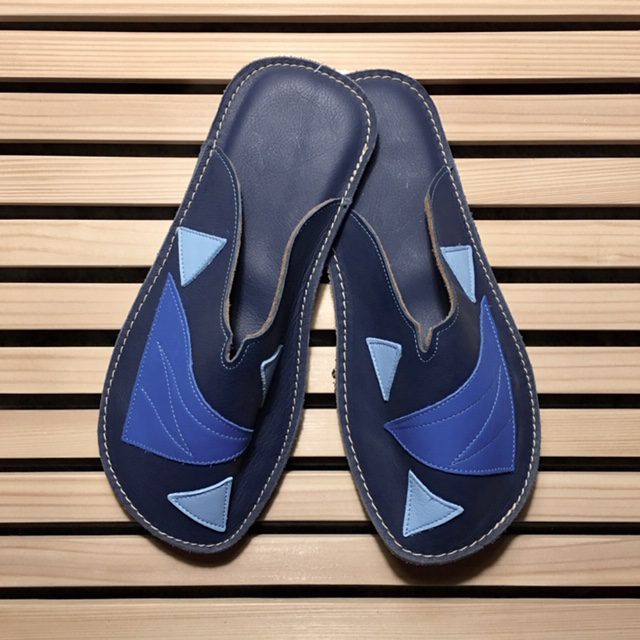 Usnjeni sobni copati KLIF 41-42