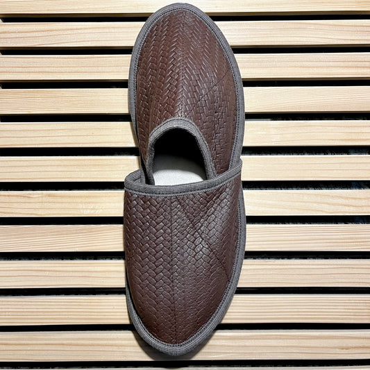 Usnjeni sobni copati 45-46