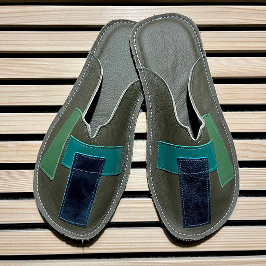 Usnjeni sobni copati KLIF 41-42