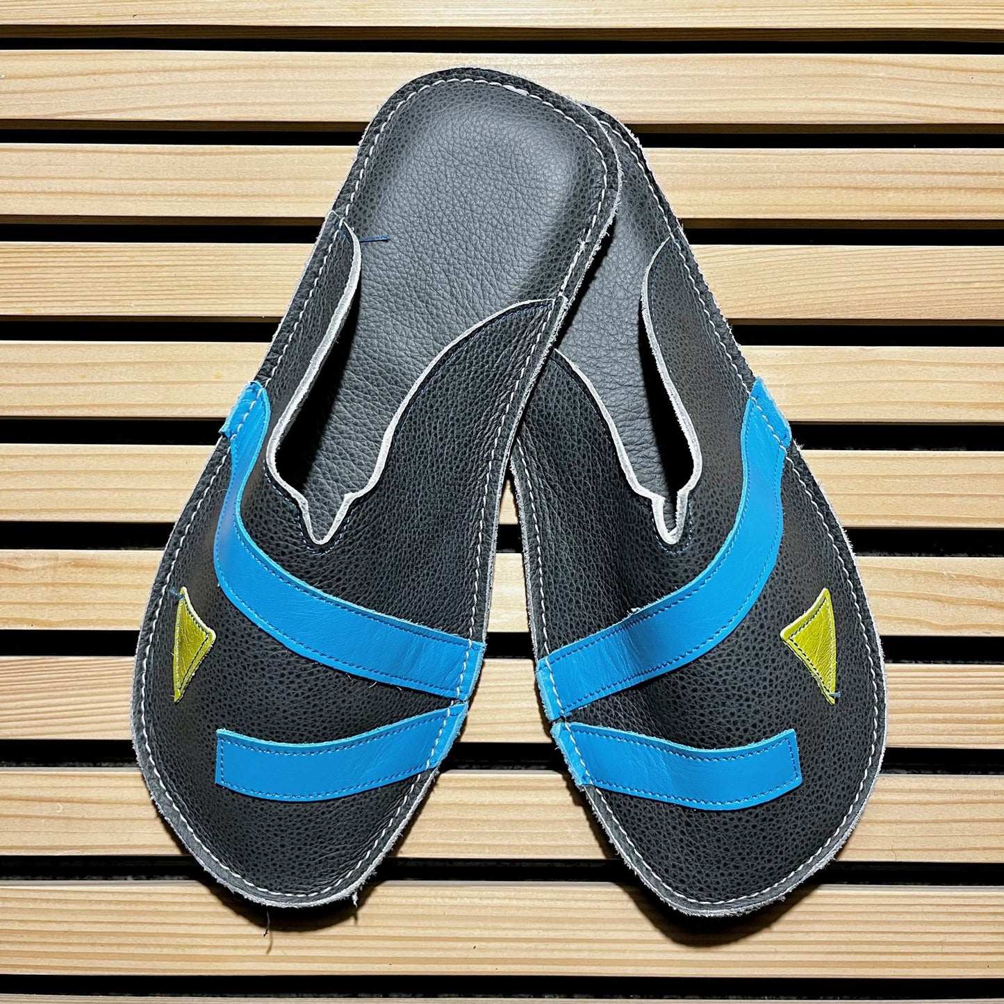 Usnjeni sobni copati KLIF 41-42