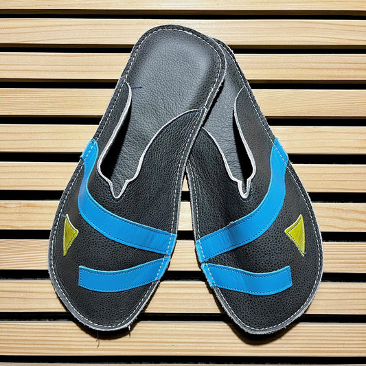 Usnjeni sobni copati KLIF 41-42