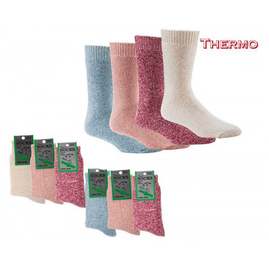 Volnene TERMO nogavice COLOUR