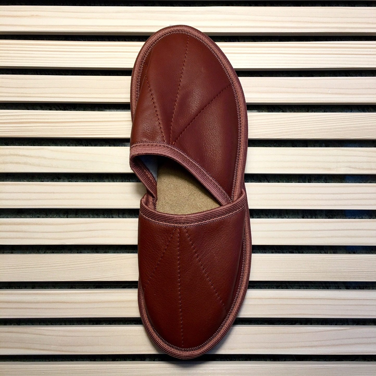 Usnjeni sobni copati 41-42