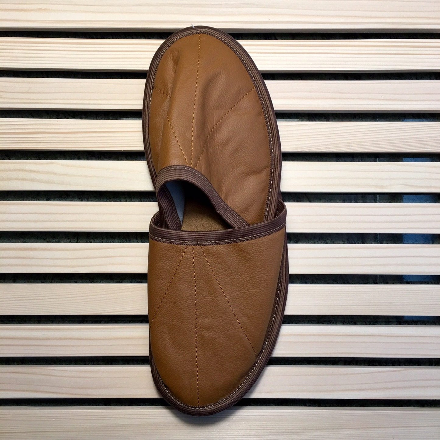 Usnjeni sobni copati 45-46