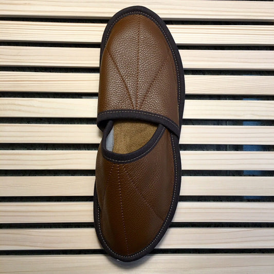 Usnjeni sobni copati 45-46