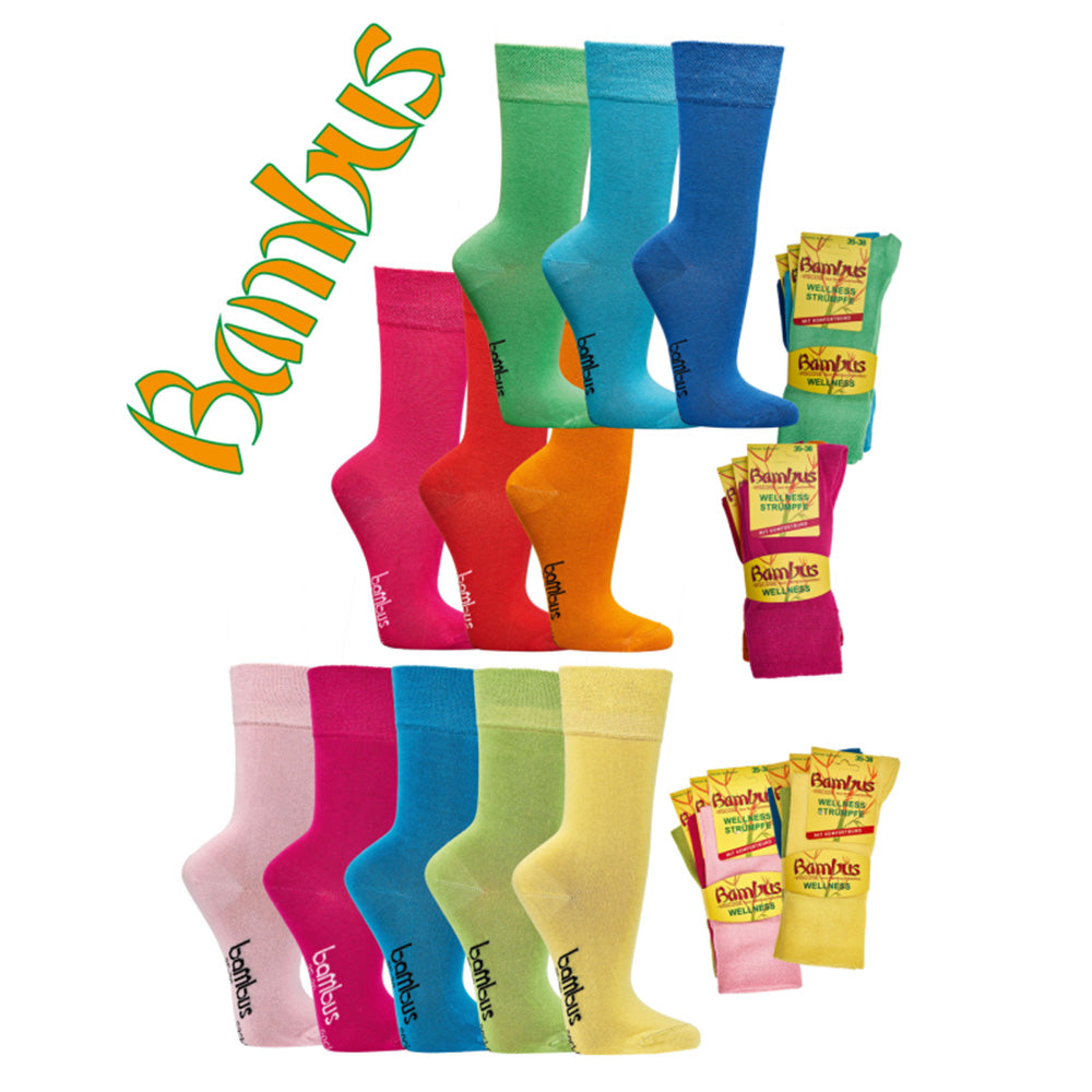 Bambus nogavice COLOUR