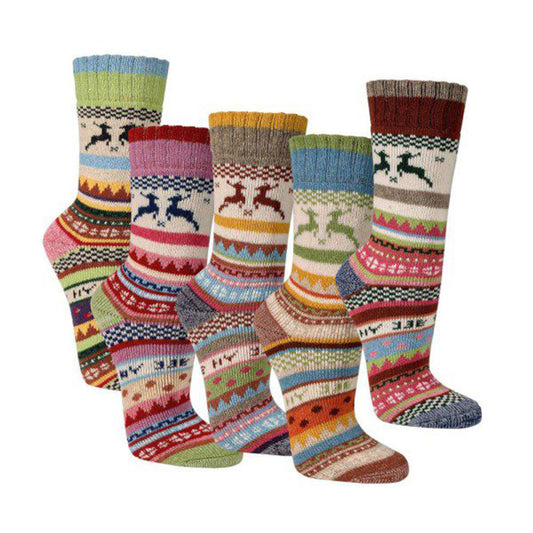 Volnene nogavice HYGGE - THERMO