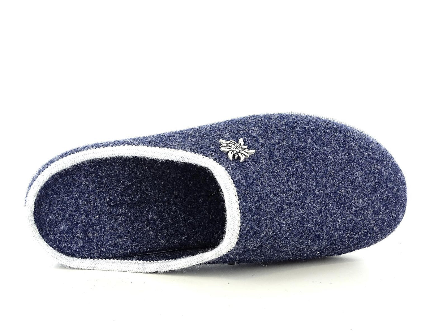 Sobni ženski natikači iz filca - PLANIKA BLUE
